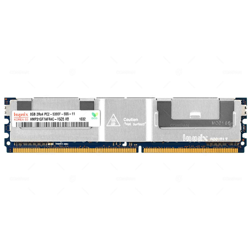 HMP31GF7AFR4C-Y5D5 HYNIX MEMORY 8GB 2RX4 PC2 5300F DDR2 -